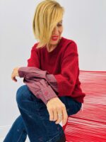 Pull Trompe-l’œil Chemise