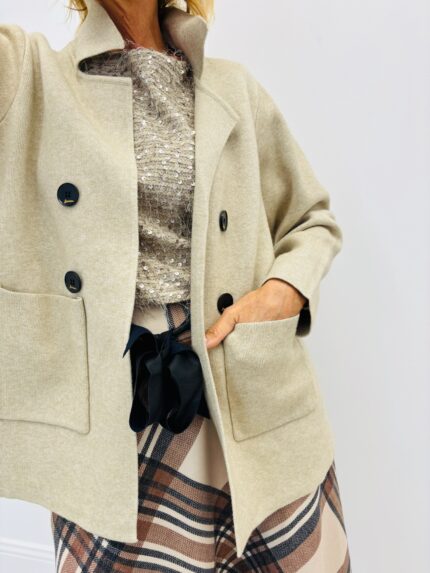 Gilet blazer en maille – Exclusivité VALENTYNE