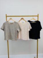 T-shirt à Sequins doublé – Chic & lumineux – Image 6