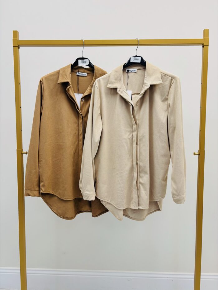Chemise en Suédine douce – Made in Italy – Image 2