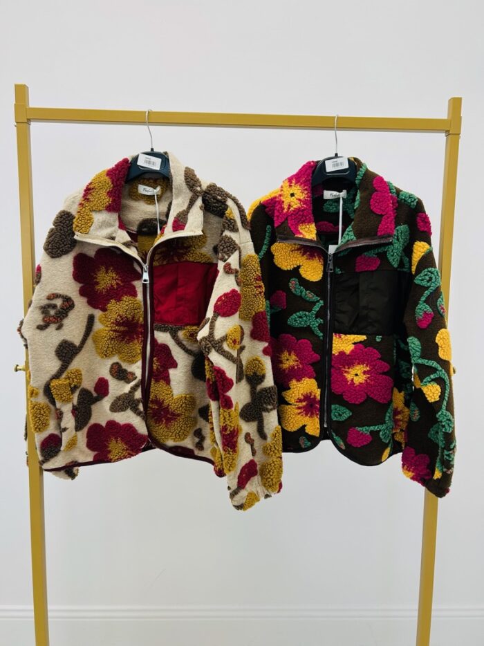 Veste Brodée Fleurs – Made in Italy – Image 2