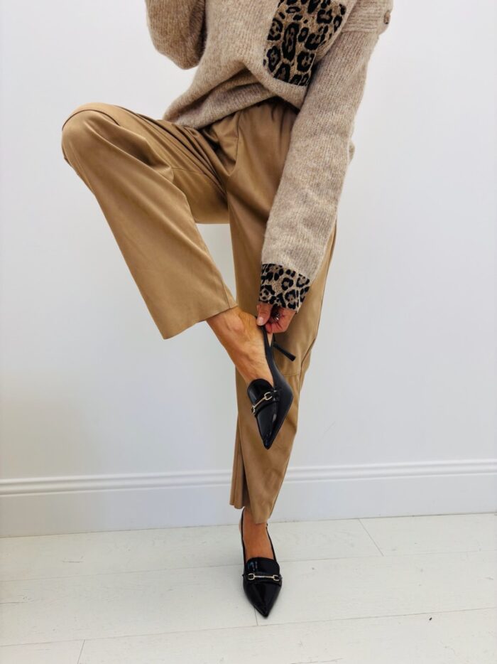 Pantalon en Suédine – Made in Italy – Image 4