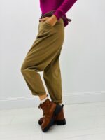 Pantalon Carotte avec ceinture – Made in Italy – Image 15