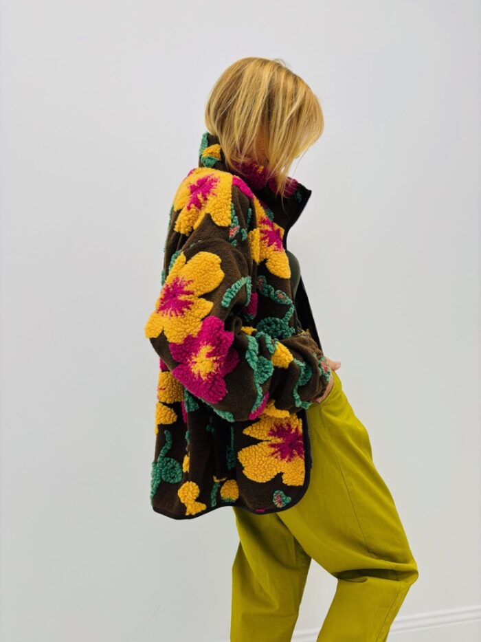 Veste Brodée Fleurs – Made in Italy – Image 4