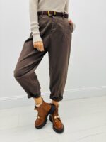 Pantalon Carotte avec ceinture – Made in Italy – Image 9