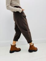 Pantalon Carotte avec ceinture – Made in Italy – Image 8