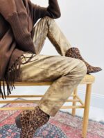 Pantalon Baggy en simili cuir – Image 3