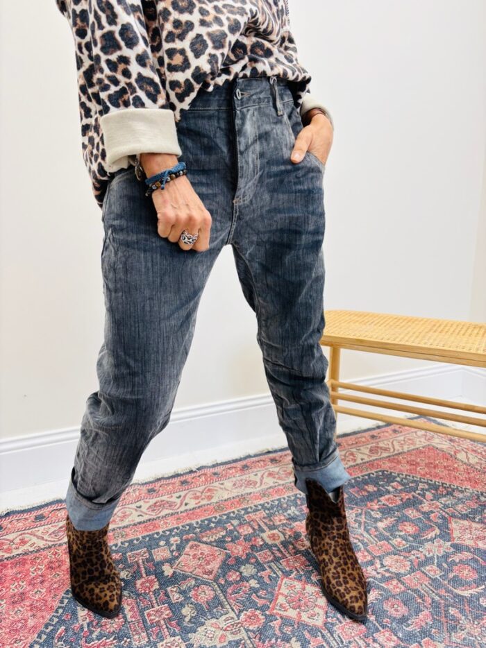 Jean Coupe Baggy – Image 1