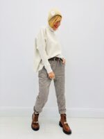 Pantalon Imprimé avec ceinture – Made in Italy – Image 3