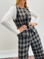 Gilet Sans Manches à carreaux – 100% coton