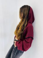 Pull à Capuche avec Finitions Contrastées