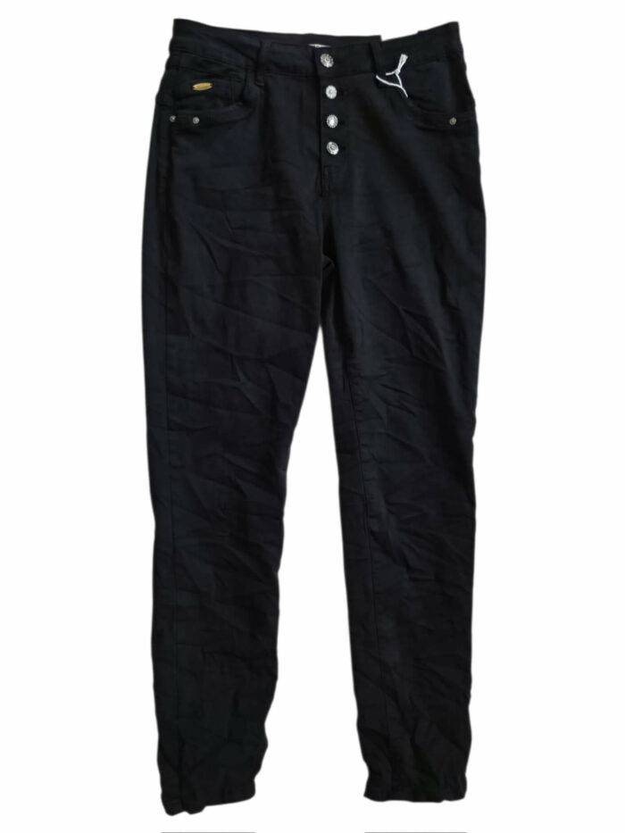 Jean taille haute boutons – Image 5