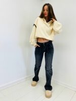 Pull à Capuche avec Finitions Contrastées – Image 5