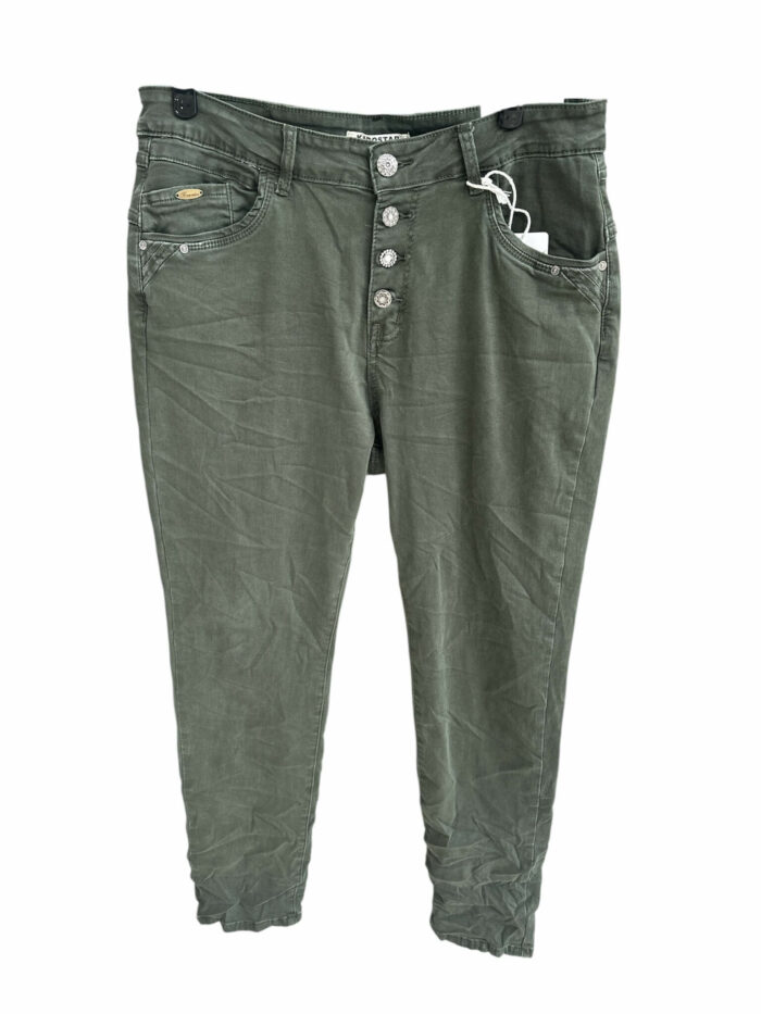 Jean taille haute boutons – Image 4