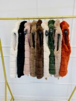 Gilet Sans Manches en fausse fourrure – Image 2