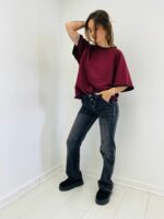 T-shirt Coupe Ample avec finitions contrastées – Image 4