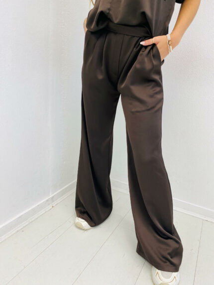Pantalon Fluide à Coupe Large