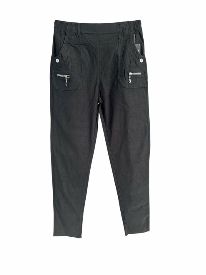 Pantalon strech taille haute 38 AU 52 – Image 1