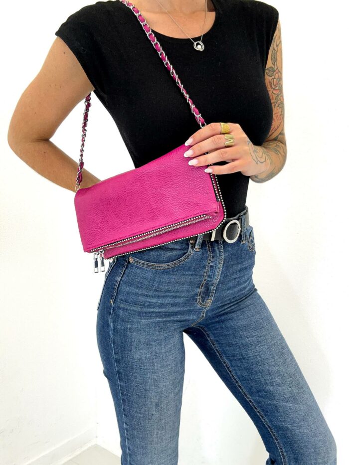 Sac Bandoulière à Chaîne style rock – Image 1