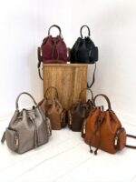 Sac à Main Effet Grainé avec Poches Latérales – Image 2