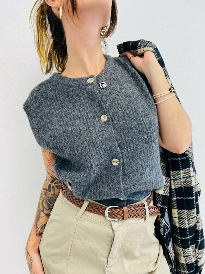 Gilet Sans Manches en maille – Image 4