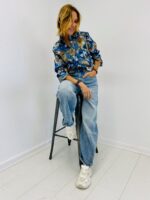 Chemise Fluide à Imprimé Abstrait Floral – Image 2