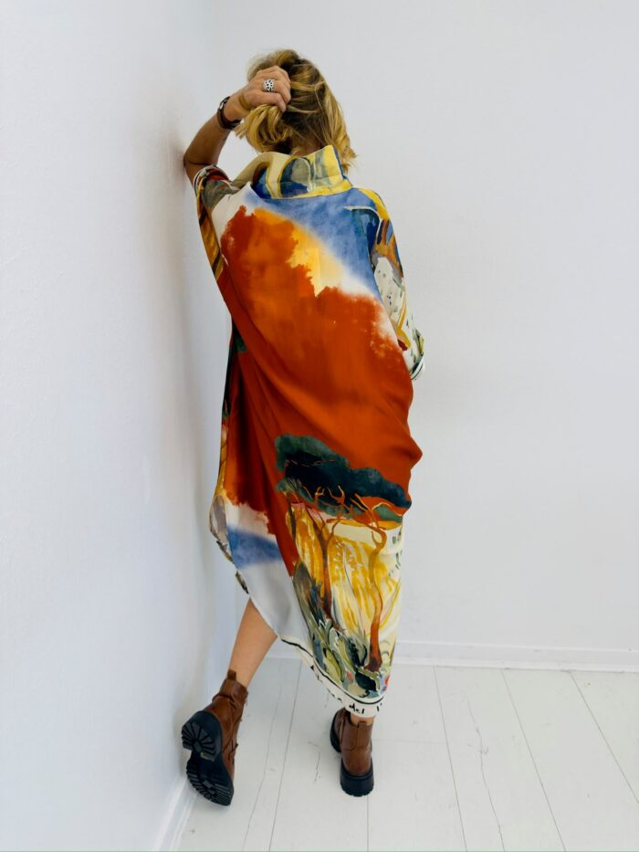 Robe-Col-Chemise Imprimé – Image 4