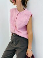 Gilet Sans Manches en maille – Image 6