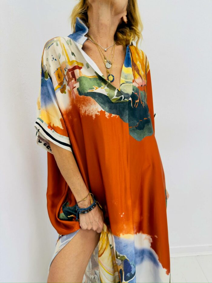 Robe-Col-Chemise Imprimé – Image 1