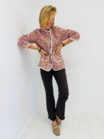 Veste Imprimée à Fleurs Avec Finitions Contrastées – Image 2