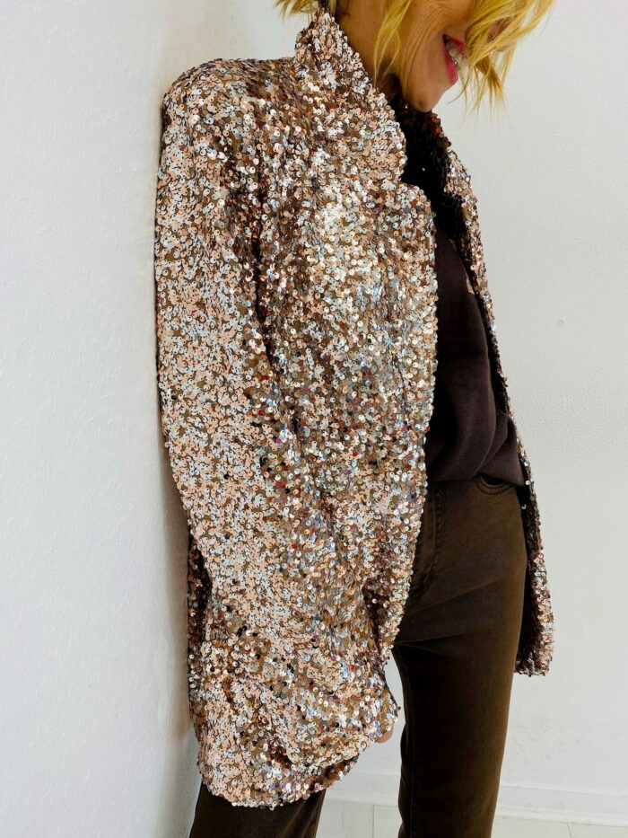Veste Blazer à Sequins – Image 1