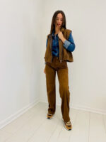 Pantalon Effet Suédine – Image 4
