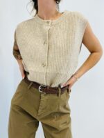 Gilet Sans Manches en maille