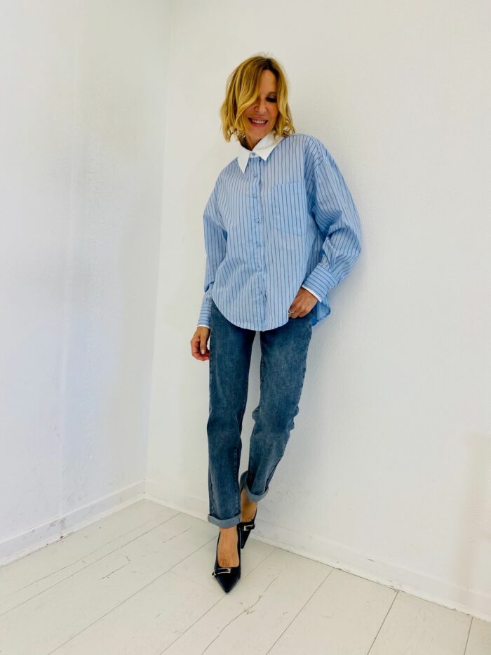 Chemise à Rayures Verticales – Image 2